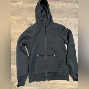 Women’s Nike Medium Zip Up Black Sweatshirt